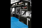ホンダ N-VAN 軽キャンピングカー「N-VAN COMPO Cabin」特別仕様車『マリーンズキャンパー(通称：マリキャン)』[ホワイトハウス]【ジャパンキャンピングショー2022】