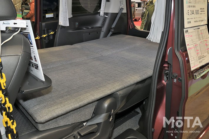 後席自体はノーマルの3列シートのままだから日常使いが出来るのもうれしい