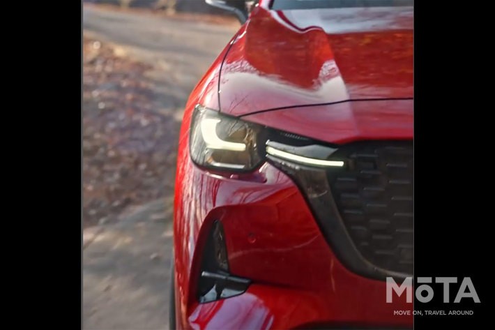 マツダ 新型CX-60 PHEV ティザー画像