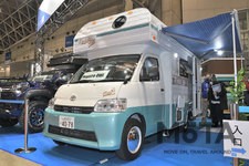 トヨタ タウンエーストラックをベースにしたキャンピングカー「M.Y.S ミスティック／レジストロ アウル」【ジャパンキャンピングカーショー2022】