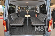 日産 新型キャラバン マルチベッド【ジャパンキャンピングカーショー2022】