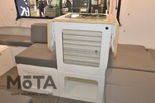 けん引式キャンピングトレーラー「ハピアキャンパー HC1」（西尾張三菱販売）【ジャパンキャンピングカーショー2022】