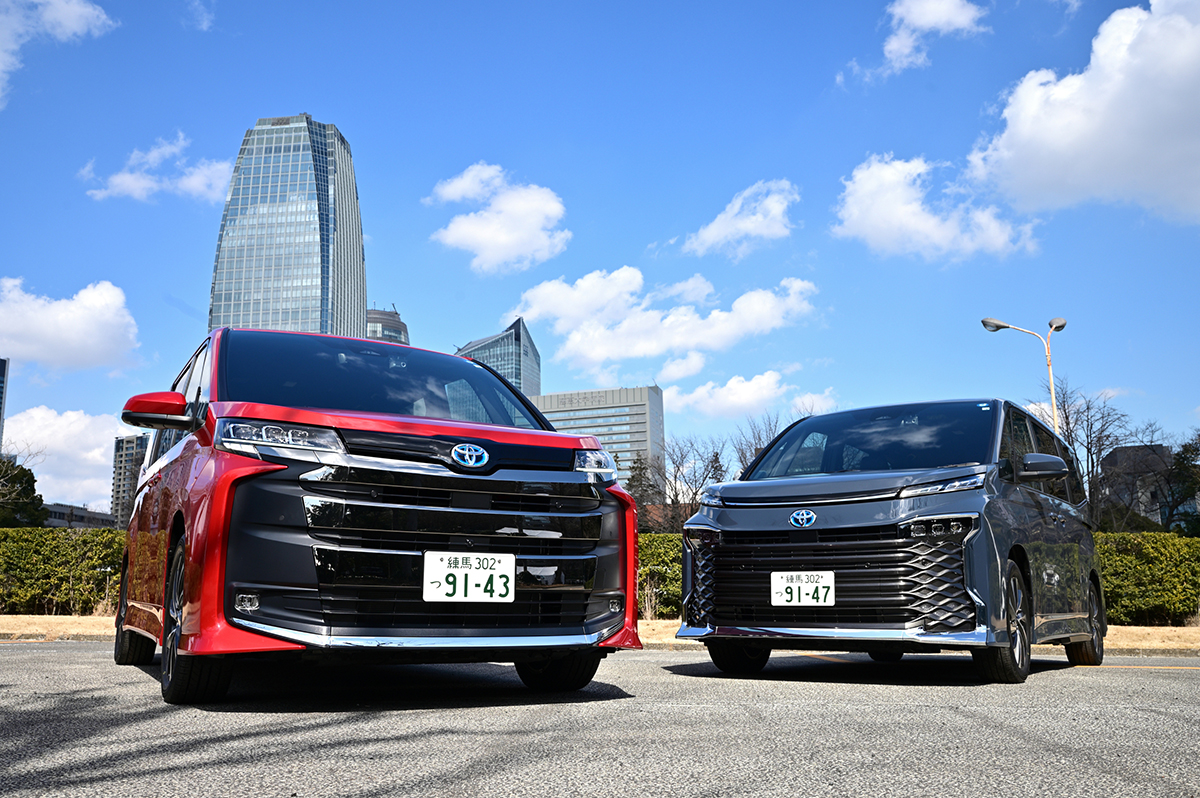 イカツ顔の新型ヴォクシーにも抵抗なし 約7万台もの受注と好調の新型ノア ヴォクシーの販売台数はほぼ半々だった 話題を先取り 新型車解説22 Mota