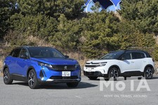 （左）プジョー 3008 GT HYBRID4　（右）シトロエン C5 AIRCROSS SUV PLUG-IN HYBRID