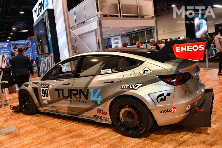 TESLA MODEL3 PIKES PEAK tuned Evasive motor sports