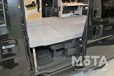 ダイハツ 新型アトレー（2021年12月20日フルモデルチェンジ） キャンピングカー仕様「ミニチュアクルーズ」（岡モータース・香川県）【ジャパンキャンピングカーショー2022】