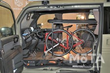 ホンダ N-VAN専用「イージーコンフォートベッドキット」（岡モータース）【ジャパンキャンピングカーショー2022】