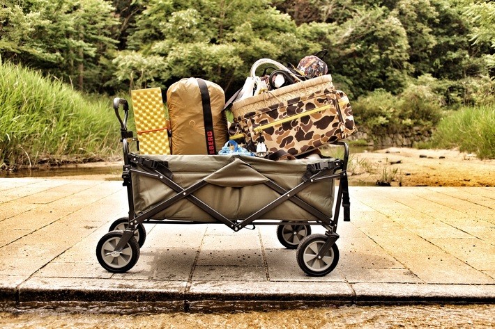 新品未使用 DOD アウトドアワゴン ベージュ 2024年】アウトドアワゴン