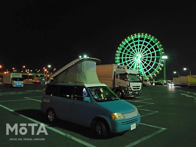 車中泊奮闘記