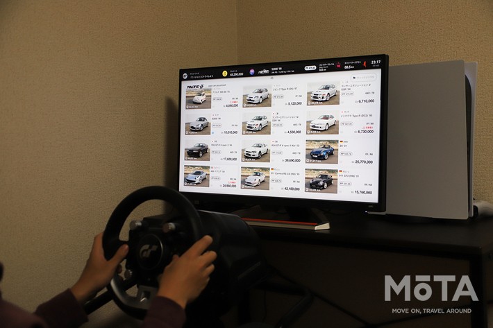 グランツーリスモ7 GT7 プレイ画面
