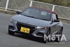 ホンダ S660 用品装着(青)、モデューロX