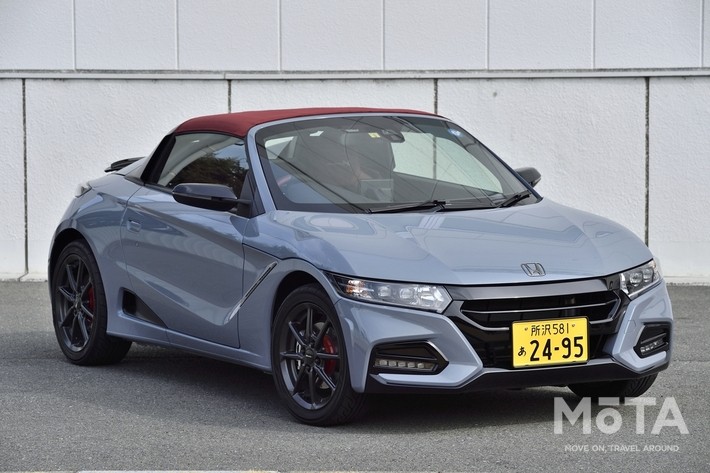 ホンダ S660 用品装着(青)、モデューロX