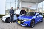 ホンダ S660 用品装着(青)、モデューロX