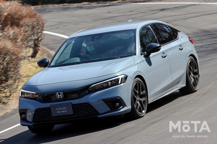 ホンダ シビック e:HEV試乗