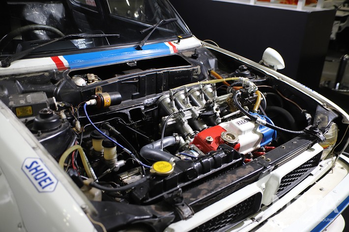 150馬力を発揮したエンジン