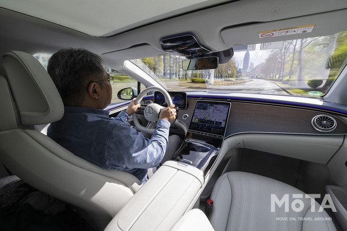 メルセデス・ベンツ EQE 欧州試乗会