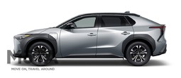 トヨタ 新型bZ4X／ボディカラー：ブラック×プレシャスシルバー