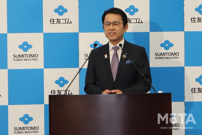住友ゴム工業 山本悟社長