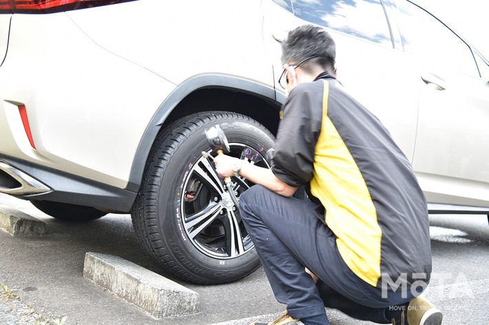 通常の点検方法では1分20秒を要した