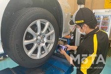 住友ゴム ｢ダンロップ全国タイヤ安全点検」