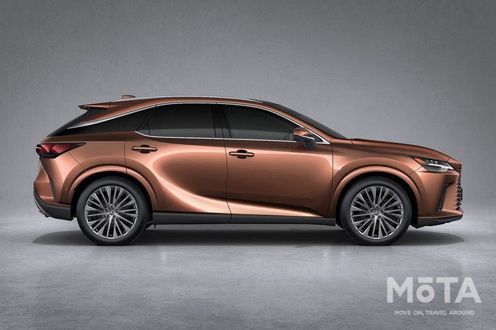 レクサス 新型RXの新色ボディカラー「ソニックカッパー」