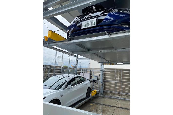 EV充電サービスを手がけるユアスタンド、ニッパツパーキングシステムズ製機械式駐車場の全パレット対応EV充電器を設置開始！
