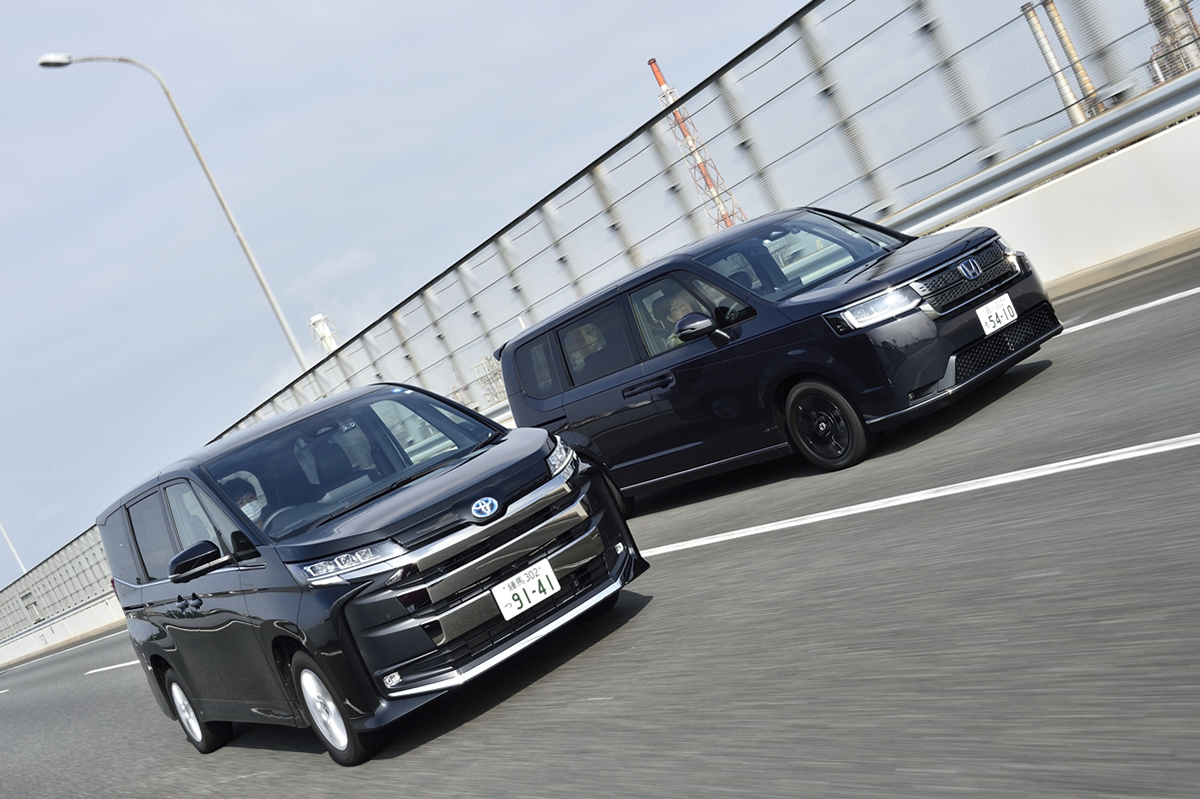 2022年トヨタ 新型ノア vs ホンダ 新型ステップワゴン】大勢での移動