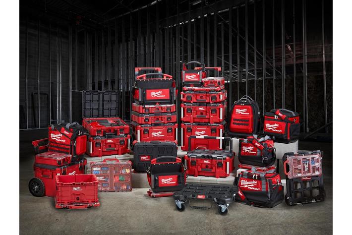プロのニーズに合わせた、耐久性・防水性・防塵性に優れた人気のツールボックス「PACKOUT(TM)シリーズ」5商品を新発売