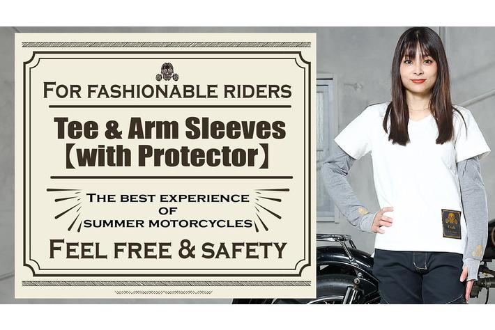 バイカーファッションブランド Dark レディースライダー向けに プロテクター入りでも自然な雰囲気のtシャツのクラウドファンディングを実施 業界先取り 業界ニュース 自動車ニュース22国産車から輸入車まで Mota