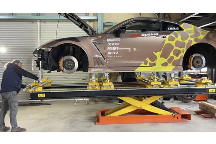 格安！ボッシュ フレーム修正機[極太] GT-R[R35]も治せました