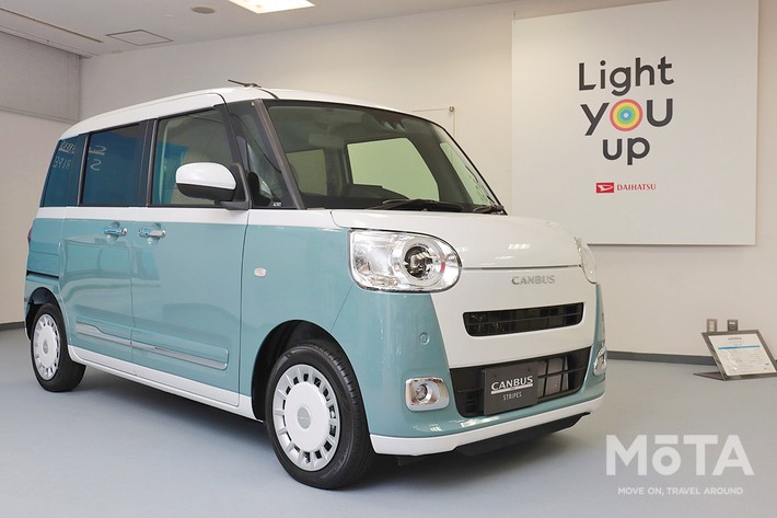 6/17最終値下げ　DAIHATSU ダイハツ　ムーヴキャンバス プルバックカー Amazon.co.jp: ダイハツ ムーヴ キャンバス プルバックカー