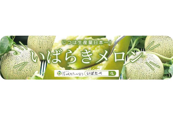 生産量日本一！ いばらきメロンPRキャンペーン開催
