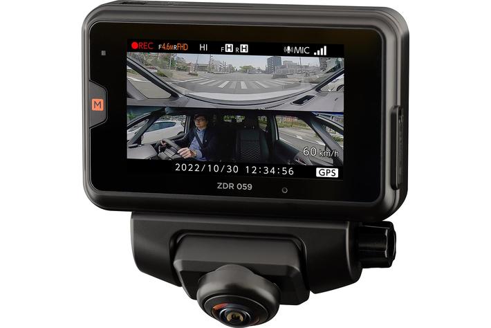 360°カメラ搭載 通信型ドライブレコーダー「ZDR059」発売|【業界先取り