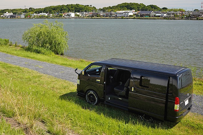 釣り好きならきっと欲しくなる ハイエースをベースにしたコンプリートパッケージ Fishing Van がついに完成 Pr Flex株式会社 画像ギャラリー No 34 特集 Mota