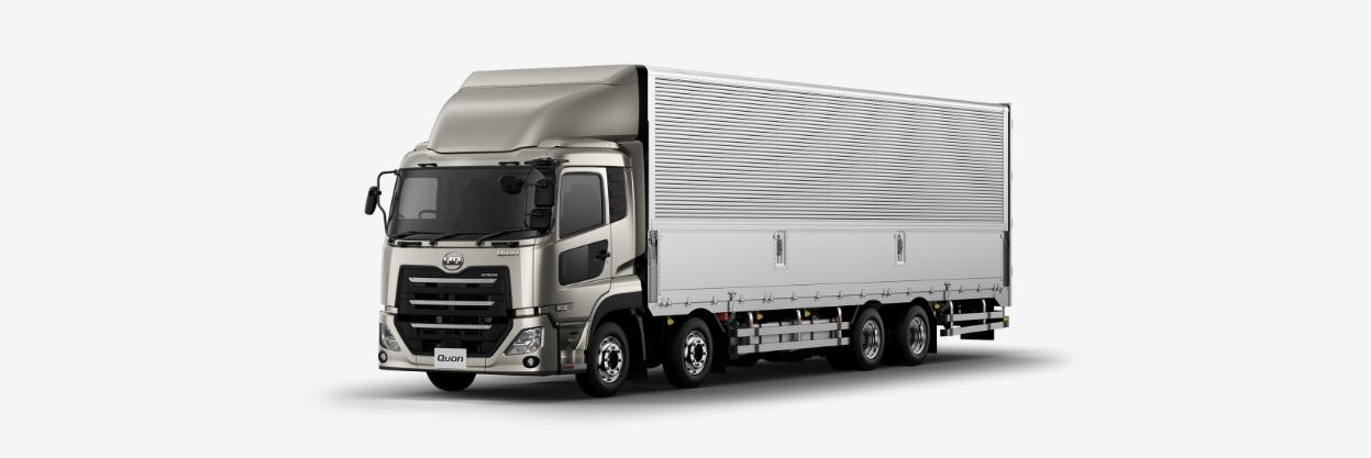 UDトラックス、フラッグシップ大型車「クオン」2022年型モデルを