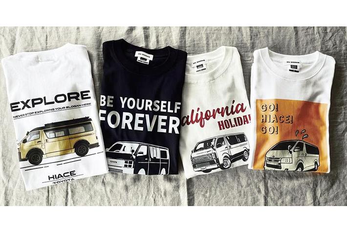 ハイエースのプリントtシャツが登場 業界先取り 業界ニュース 自動車ニュース22国産車から輸入車まで Mota
