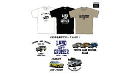 THE BAREFOOT tシャツ 「 TOYOTA / トヨタ 」 ランドクルーザー