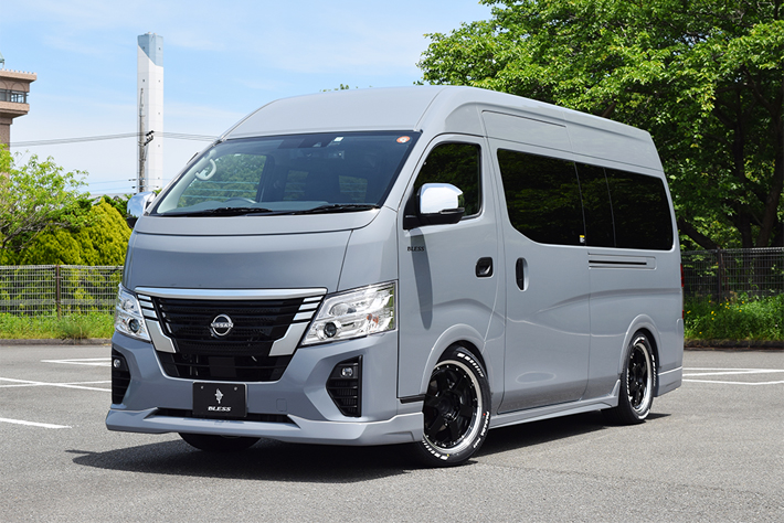 新型 日産 キャラバンをスタイリッシュにしてくれるエアロパーツが登場