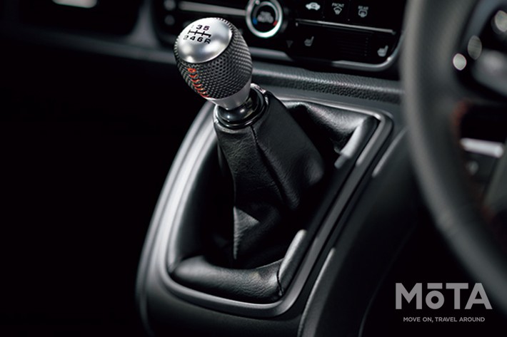 ホンダ N-ONE RSのシフトノブ