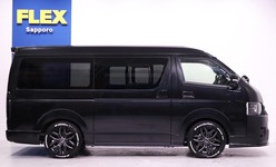 車好きはこだわる】FLEXオリジナル ハイエース タイヤ＆DF01