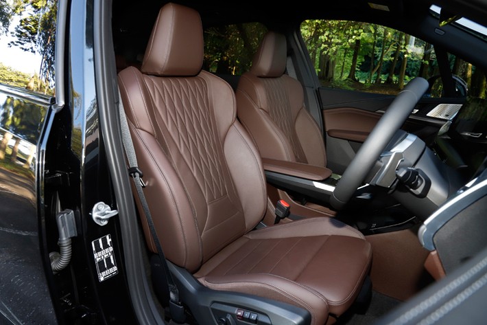 ヴァーネスカ・レザーのシート(オプション)