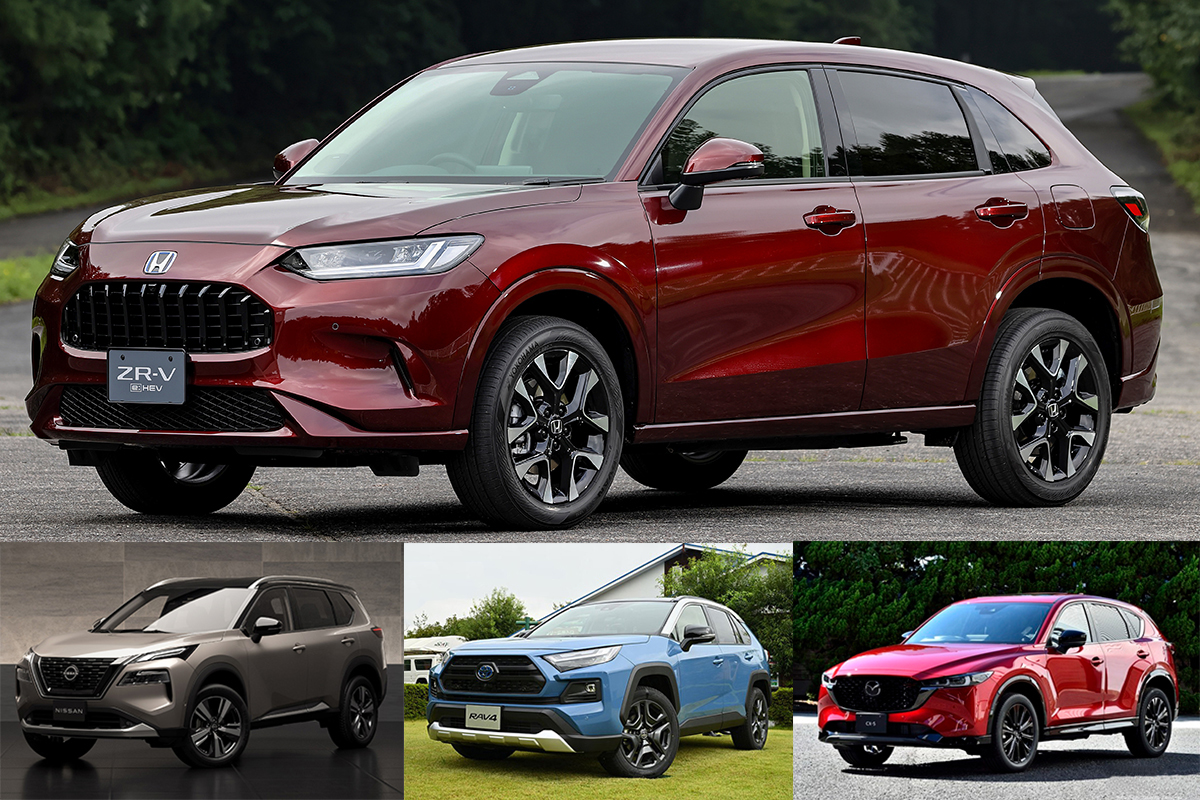 Suvライバル比較 ホンダ 新型zr V Vs 日産 新型エクストレイル Vs トヨタ Rav4 Vs マツダ Cx 5 サイズ 内外装 走行性能などの実用性から価格 買い得度まで徹底比較 22年 徹底比較 人気新型車比較22年 Mota