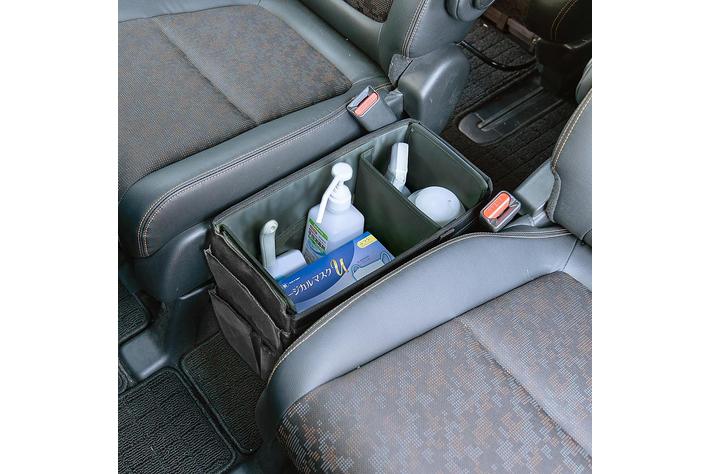 車内の小物を整頓できるウォークスルー収納ボックスを9月15日発売