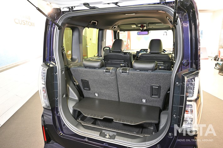 デッキボードを出した状態