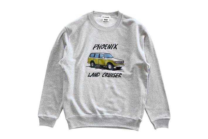【初登場】トヨタ ランドクルーザーデザインのスウェットシャツが続々と登場