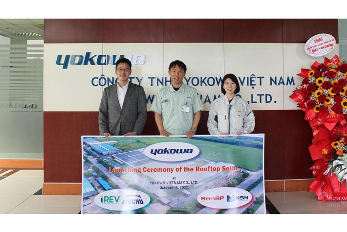 環境省の二国間クレジット制度を用い、ベトナム工場に1.24MWの太陽光発電システムを設置