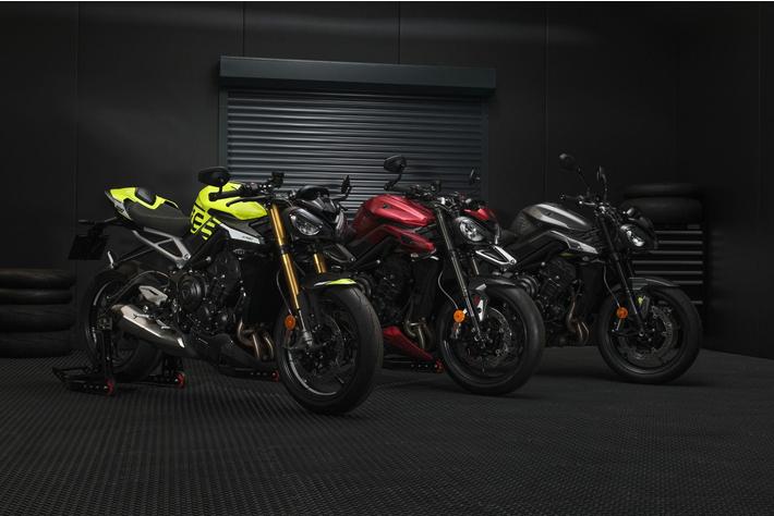 2023年新型STREET TRIPLE 765 ファミリー登場