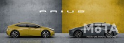 トヨタ 新型プリウス（2.0L PHEV（マスタード）／2.0L HEV（アッシュ）プロトタイプ）