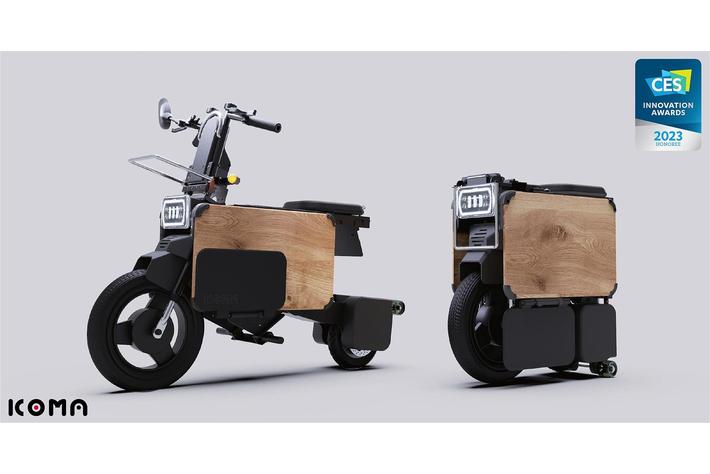 ICOMA タタメルバイクが「CES 2023 Innovation Award」を受賞！