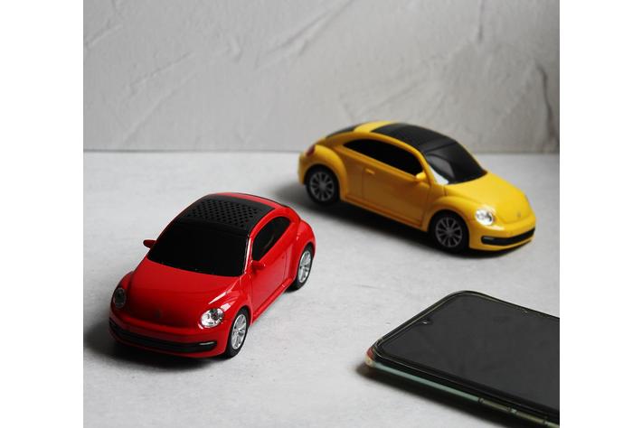 まるでミニカー！VW ザ・ビートル型Bluetoothスピーカーを買うとミニカーがついてくるプレゼントキャンペーン開始！